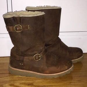 Leather Ugg Boots